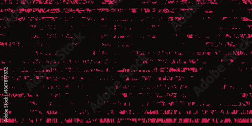 Abstract Dark Magenta Grunge Texture Background with Horizontal Lines