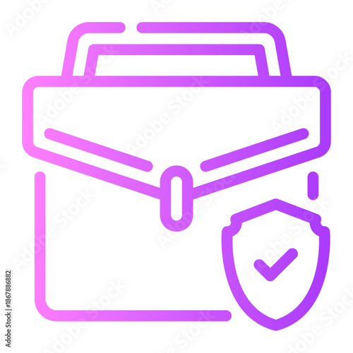 shield gradient icon