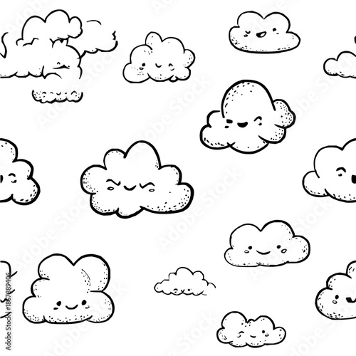 Minimalist Solid Black Background with Copy Space