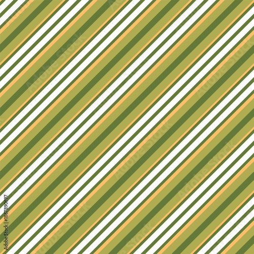 Minimalist Diagonal Stripes in California Peach and Military Green Digital Scrapbook