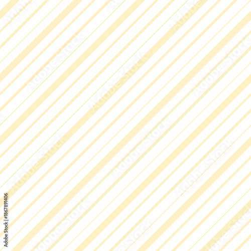 Vector Diagonal Stripes in Egg White and Seamless Tileable Pattern