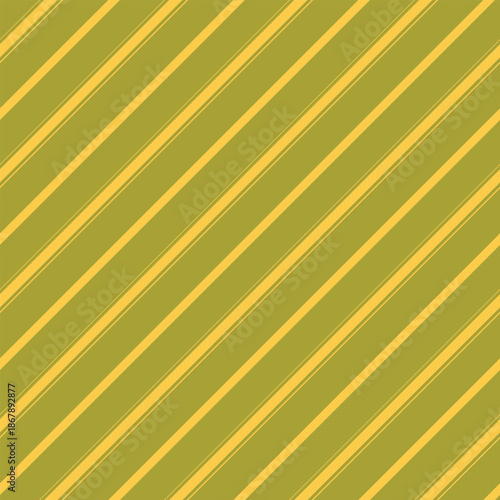 Lucky and Decisive Yellow Diagonal Stripes Seamless Pattern Vector Background