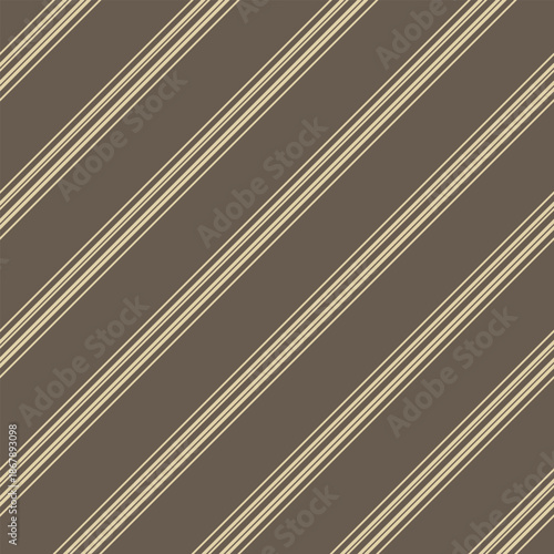 Seamless Diagonal Stripes Vector Graphics in Mink Brown Gratin Dauphinois