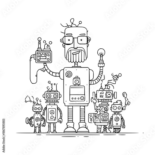 Abstract Dark Void Background with Copy Space, Minimalist