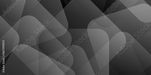 White and black technology transparent digital layout abstract triangle web square texture background. vector beautiful gradient square business geometric surface rectangle banner template design.