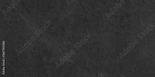 Dark black old wall paper grunge background. black blackboard and chalkboard texture. Dark black concrete wall texture element vintage grunge charcoal paint rough, distress backdrop background.
