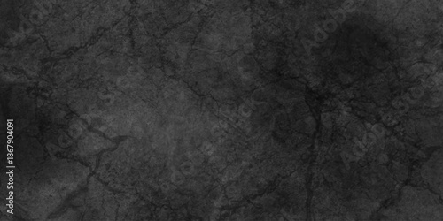 Black charcoal wall Stone concrete texture grungy backdrop background. dark grey black slate texture background. Black texture chalk board and black board.