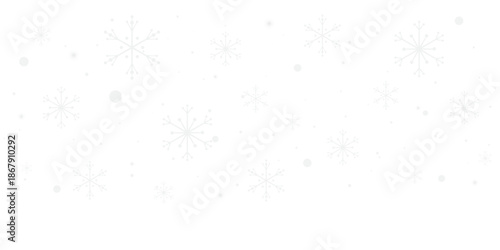 Transparent Luxury Snowflake Vector Collection Minimal Geometric Winter Ice Crystal Frost Frozen Holiday Design and Branding 