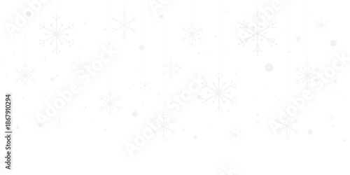 Transparent Luxury Snowflake Vector Collection Minimal Geometric Winter Ice Crystal Frost Frozen Holiday Design and Branding 