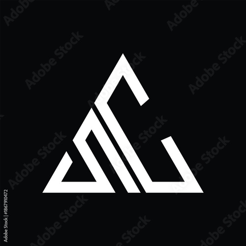 Geometric SC Lettermark Logo