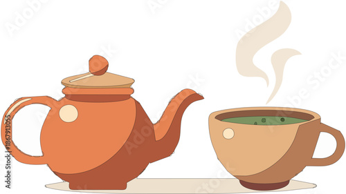 Flat vector design of a tradi...