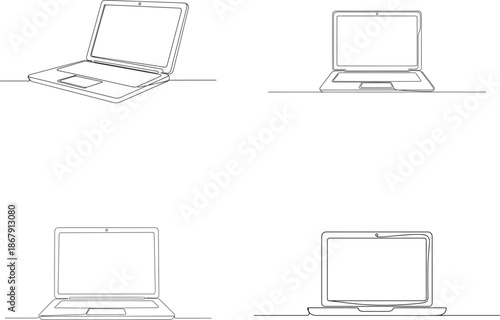 Technical drawings of an electronic device from multiple angles