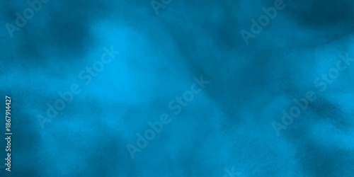 abstract cloud and vapor texture background. Black and blue smoke aquarelle smudge illustration smooth grungy smokey light pastel colors ink glow. Teal color powder explosion	

