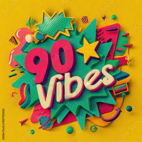 Colorful graphic design representing 