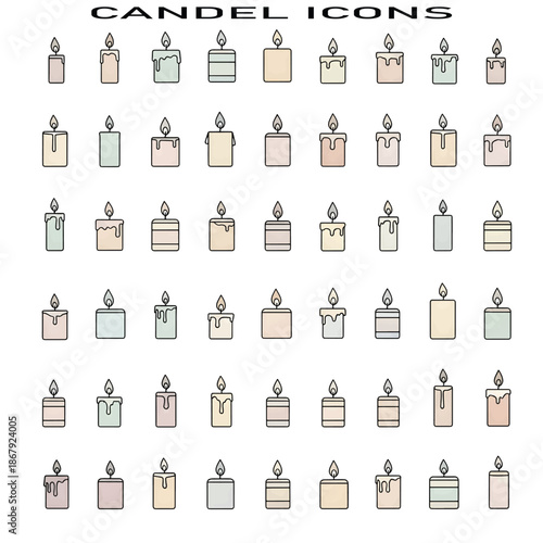 Decorative Candle for Home Decor and Relaxation