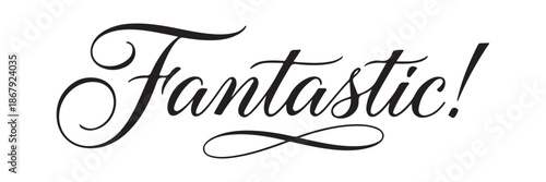 fantastic script text lettering calligraphy