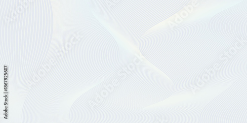 Premium background design with white line pattern (texture) in luxury pastel colour. Abstract horizontal vector template for business banner, formal backdrop, prestigious voucher, luxe invite