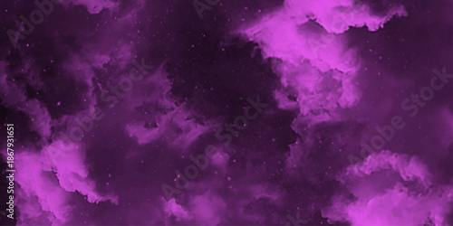 abstract cloud and vapor texture background. Black and purple smoke aquarelle smudge illustration abstract purple Fog or smoke color isolated background , Abstract Painted Illustration. Brush stroked.