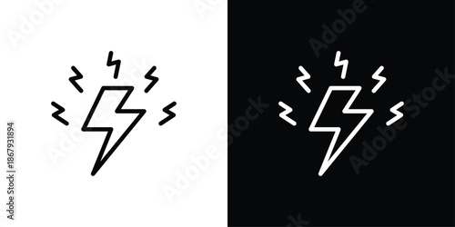 Power Icon Sheet Shopper Icon Set Black And White