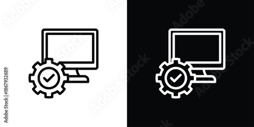 Computer Icon Sheet Shopper Icon Set Black And White