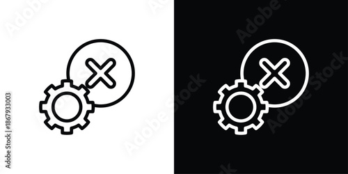 Delete Icon Sheet Shopper Icon Set Black And White