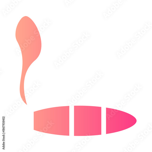 Cigar gradient icon