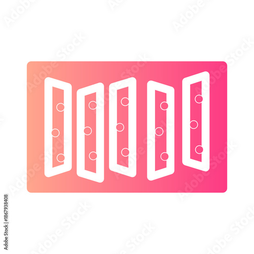 fried nopal gradient icon