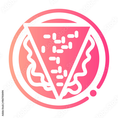 quesadilla gradient icon