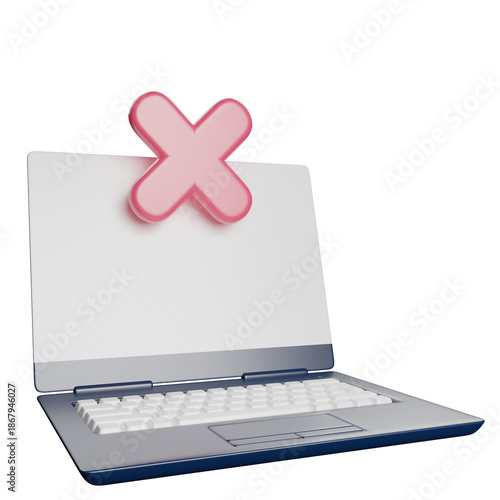 Reject Laptop Device