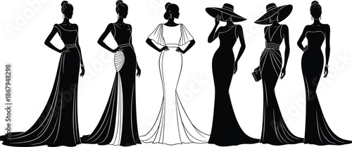 Set of Running Man Silhouettes Featuring Jogging Motion Sequence Animation Frames and Athlete Celebrating Victory with Raised Arms for Sports Design