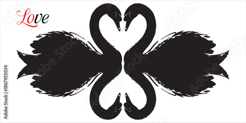 Happy Valentine Day Love Concept Illustration