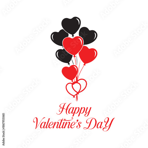 Valentine’s Day Greeting Card with Heart Design