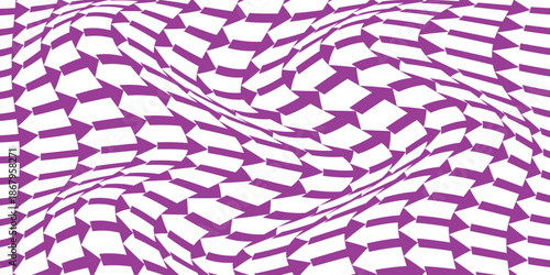 simple magenta arrow wave pattern for banner poster background.