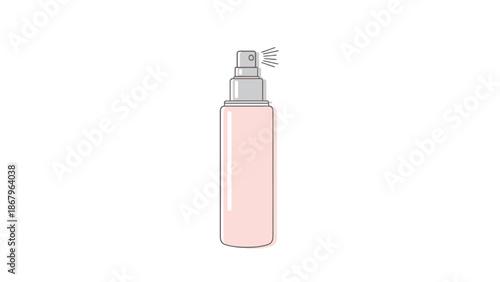Cosmetic Spray Dispenser with Atomizer Mist