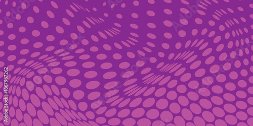 simple magenta big to small dot wave pattern for banner poster background.