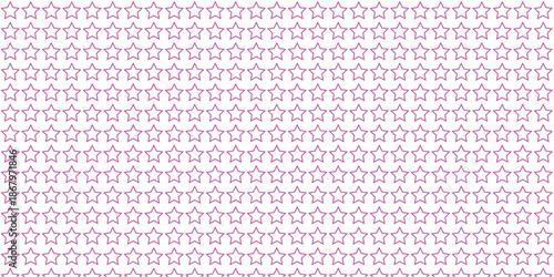 simple magenta outline star pattern for banner poster background.