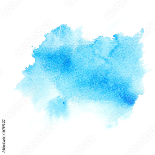 a blue ink.