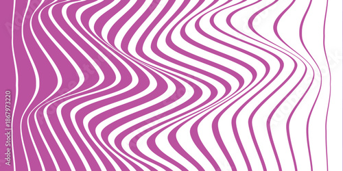 simple magenta big to small line wave pattern for banner poster background.