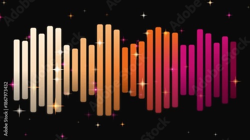 Reactive Audio Bars Pattern