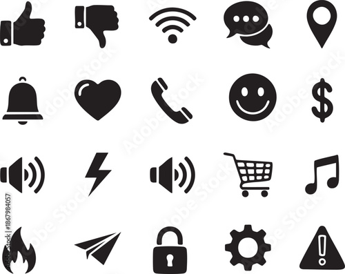 thumb_up,thumb_down,wifi,chat,location,bell,heart,phone,camera,dollar,.eps