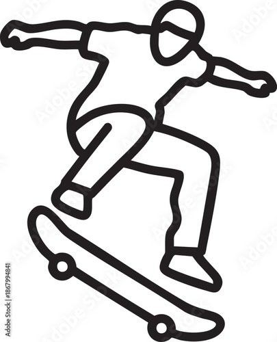 Skateboarding Extreme Sports Skater Action Performance