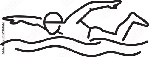 Swimming Action Professional Swimmer Performance