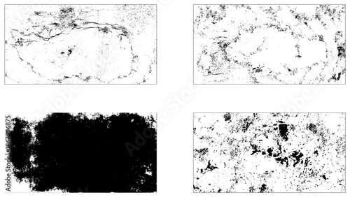 Surface dust and rough dirty wall background concept. Distress illustration simply place over object to create grunge effect. 