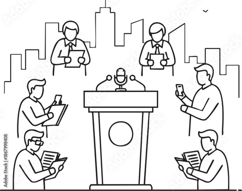 Public Speaking Presentation Speech Stage Oratory