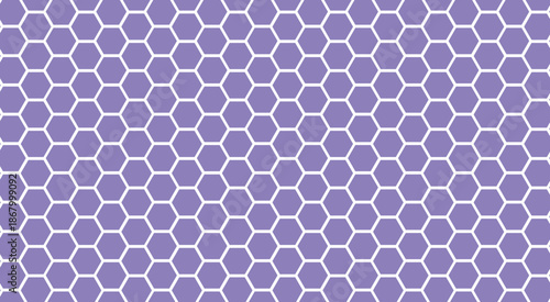 purple color honey hexagonal cells seamless texture. Mosaic or speaker fabric shape pattern. 