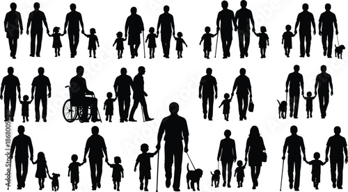 Modern flat vector illustration of global logistics and shipping service with delivery trucks and cargo containers for international trade business.Modern flat