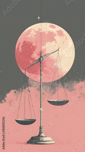 An old-fashioned clock and vintage globe on a retro background featuring a glass lamp with blue and white light isolated as a vector symbol illustration