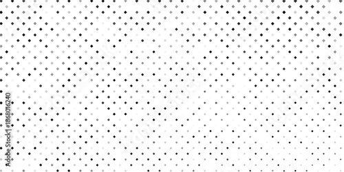 Modern dots gradation pattern. Dotted halftone gradient texture. Vanishing polka dot abstract simple art