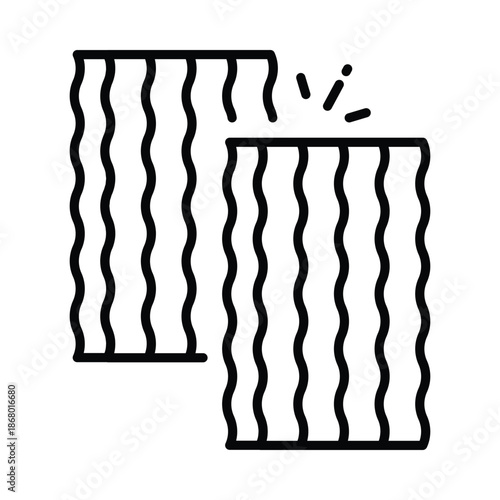 Beef Vector Outline Icon EPS 10 File