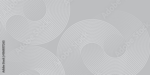 Crircle glowing geometric Modern shiny blue white modern abstract banner simple art nice